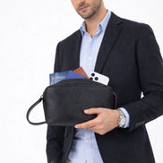 Herrenhandtasche aus Carrera Montelaro Leder