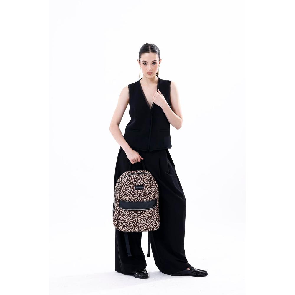 BloominBag Earthy Leopard 13-14 inch MacBook / Laptop Backpack_10