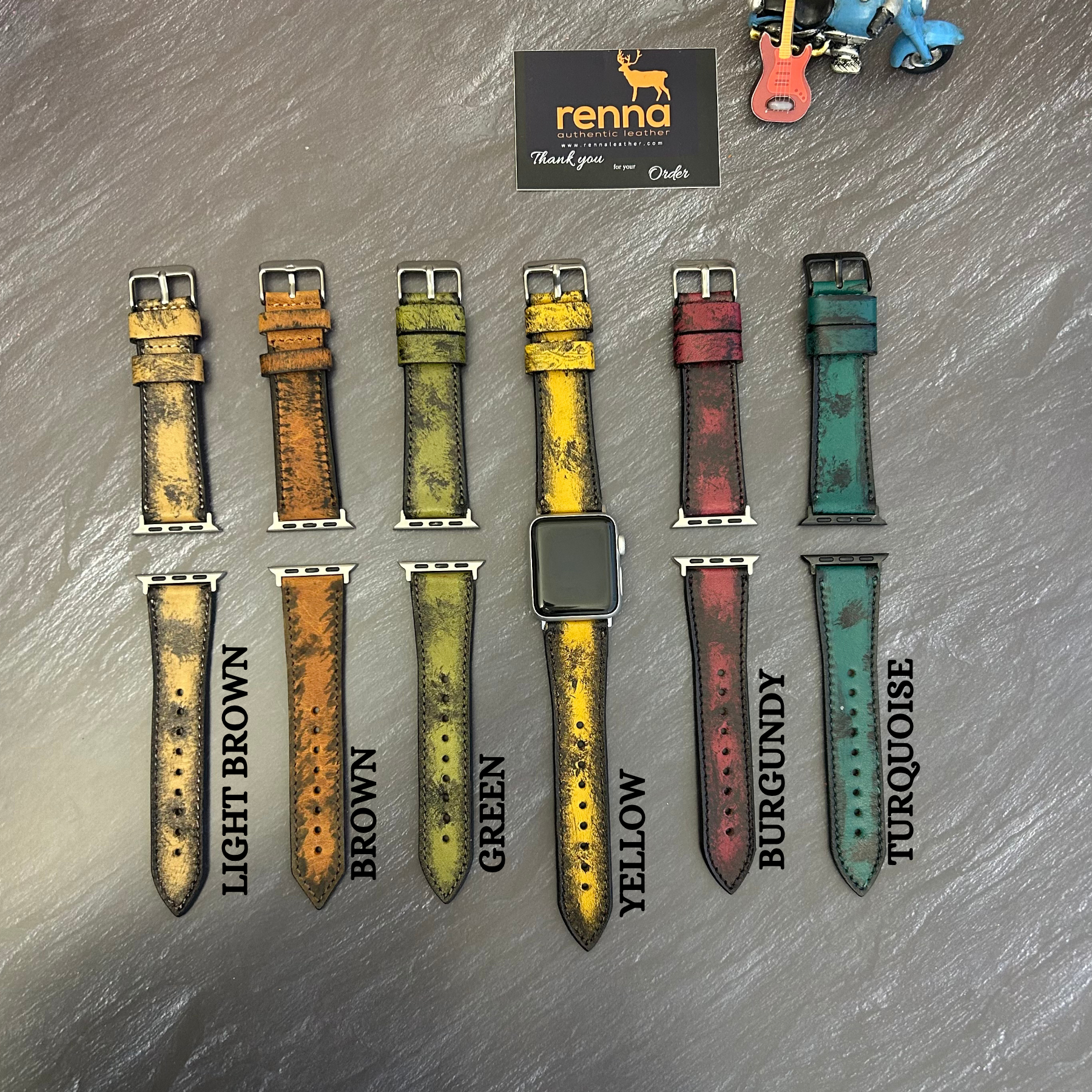 Armbänder in Lederoptik für alle Garmin Smartwatches