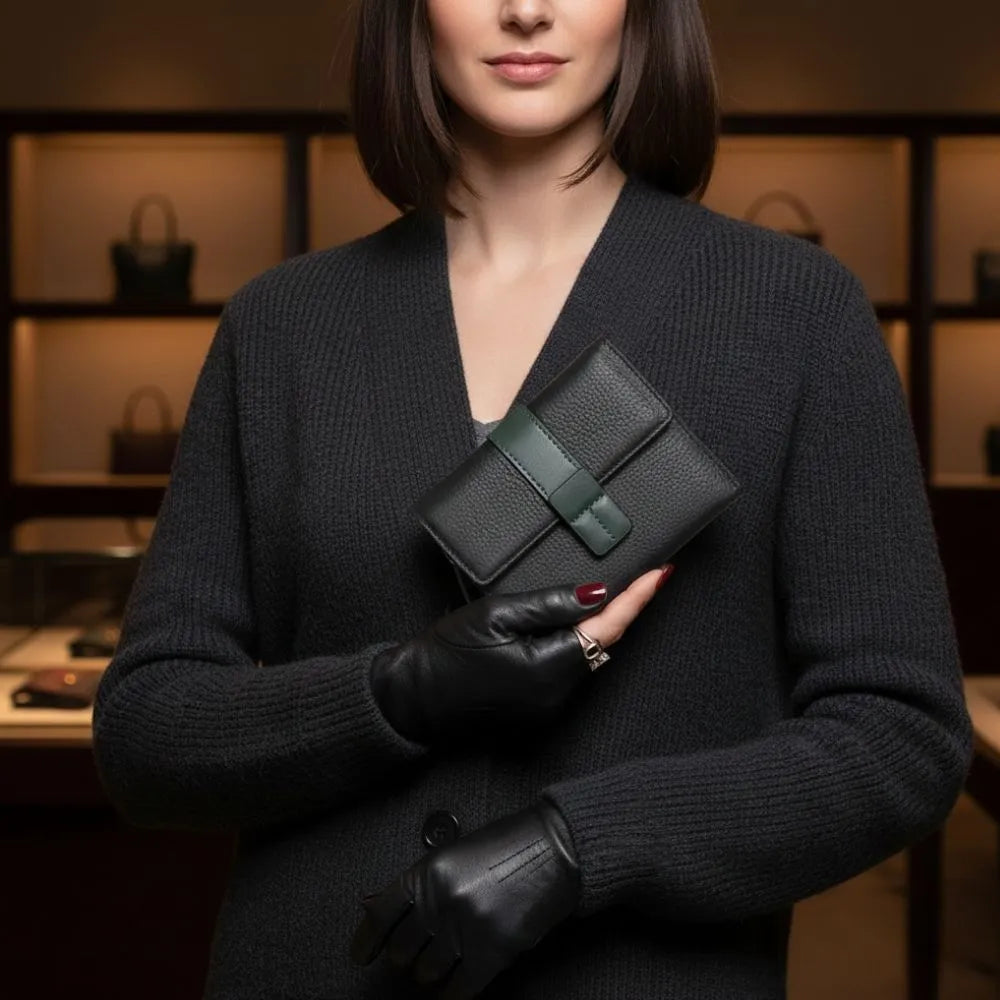 Elba Damen-Geldbörse aus Leder