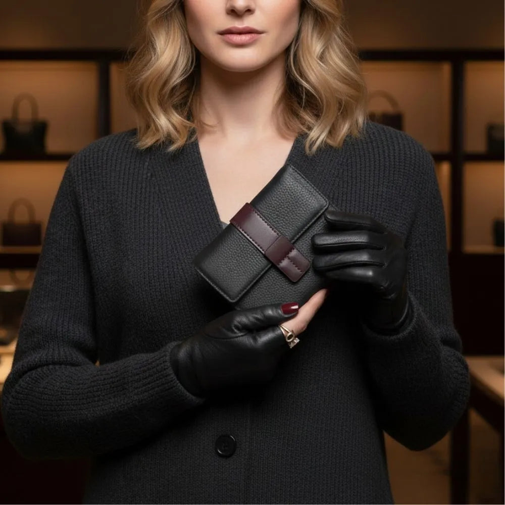 Elba Damen-Geldbörse aus Leder