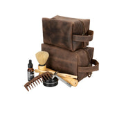 Eve Kosmetiktasche aus echtem Leder