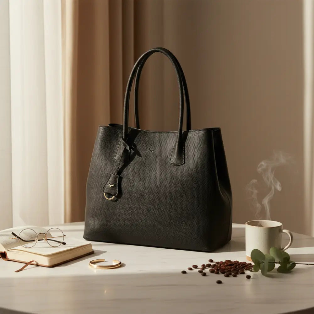 Everbloom Leder-Damentasche