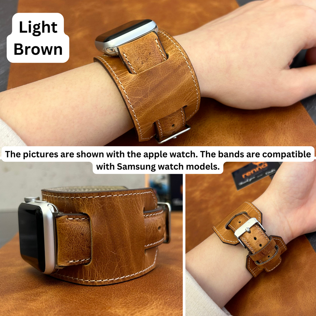 Lederarmbänder für Samsung Smartwatches