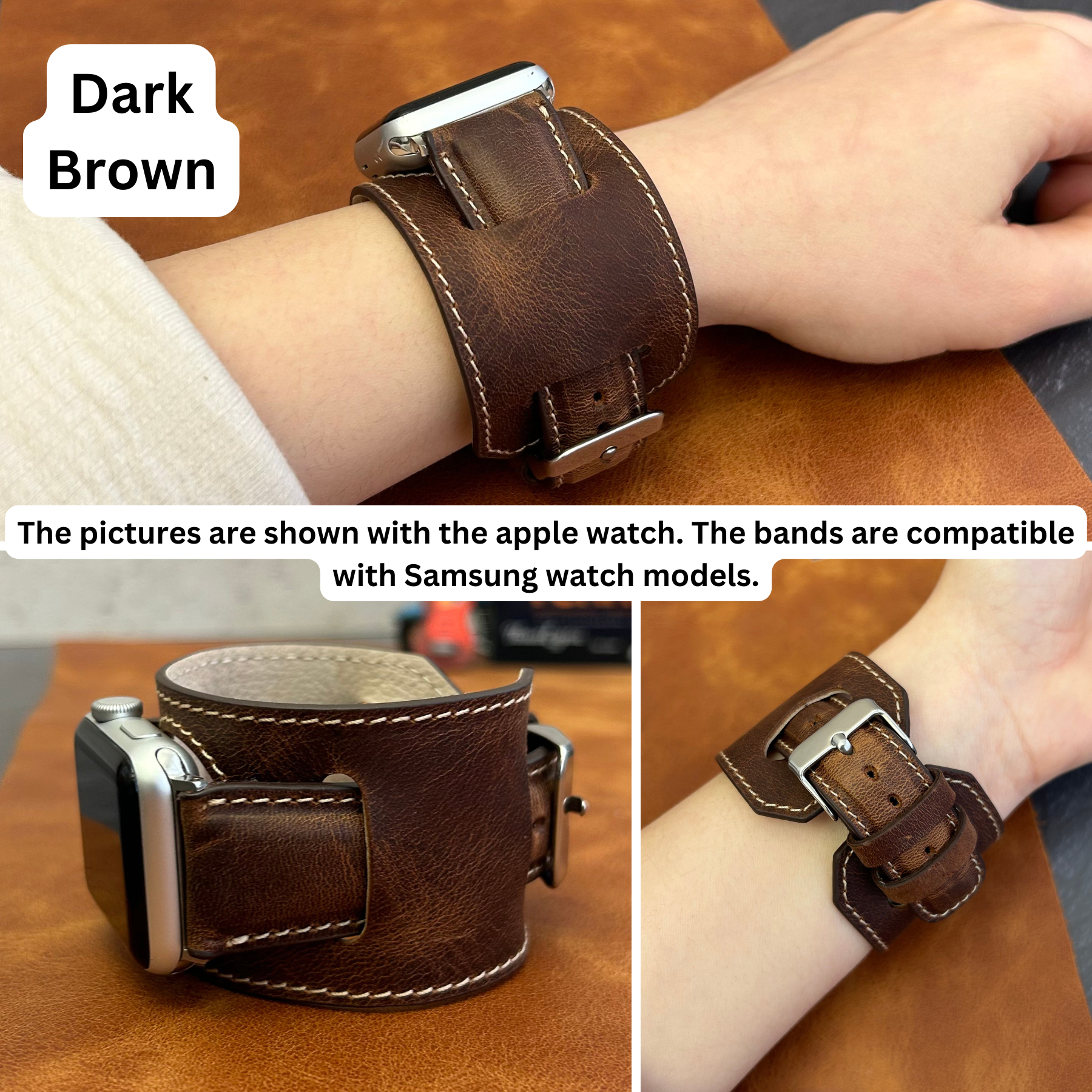 Lederarmbänder für Samsung Smartwatches