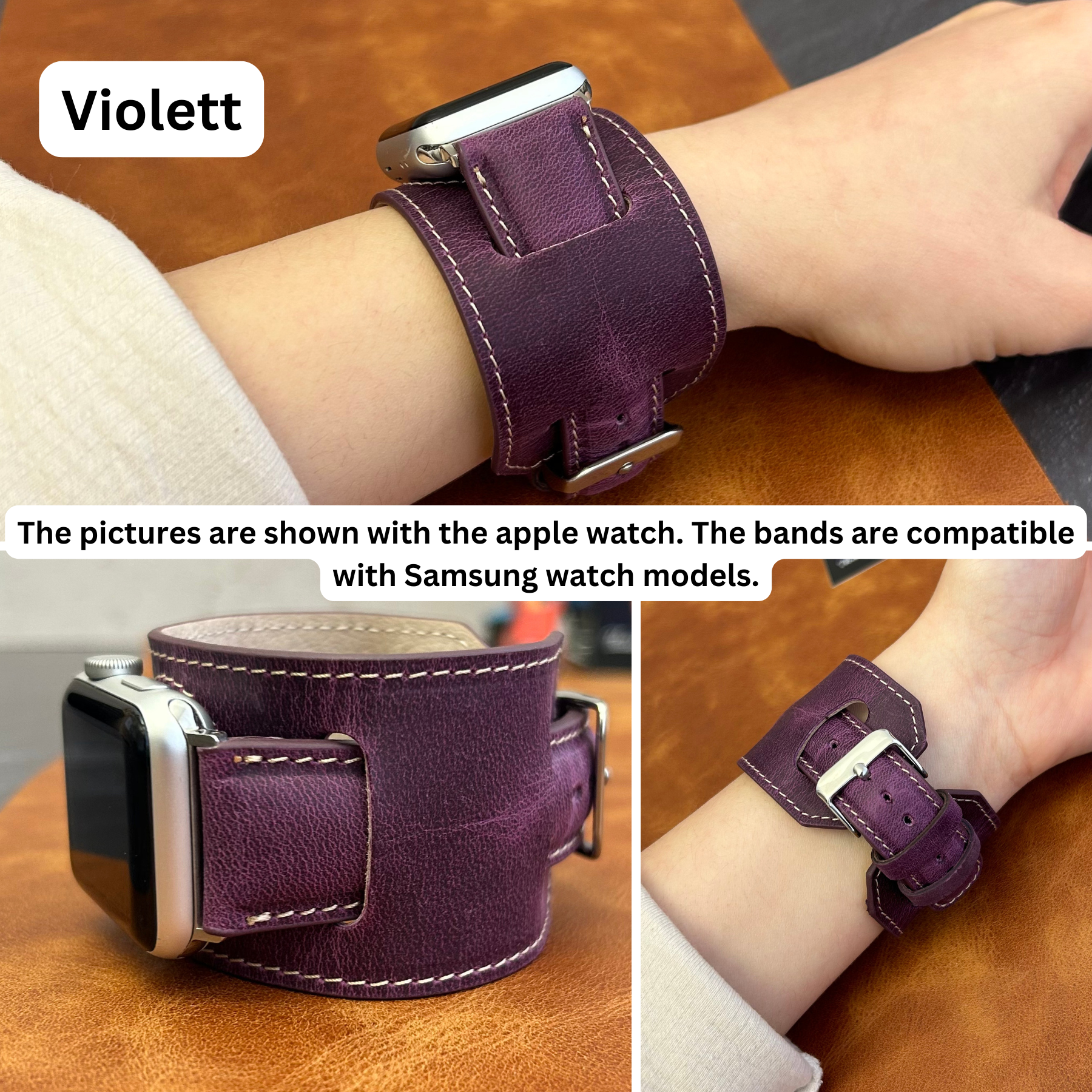 Lederarmbänder für Samsung Smartwatches