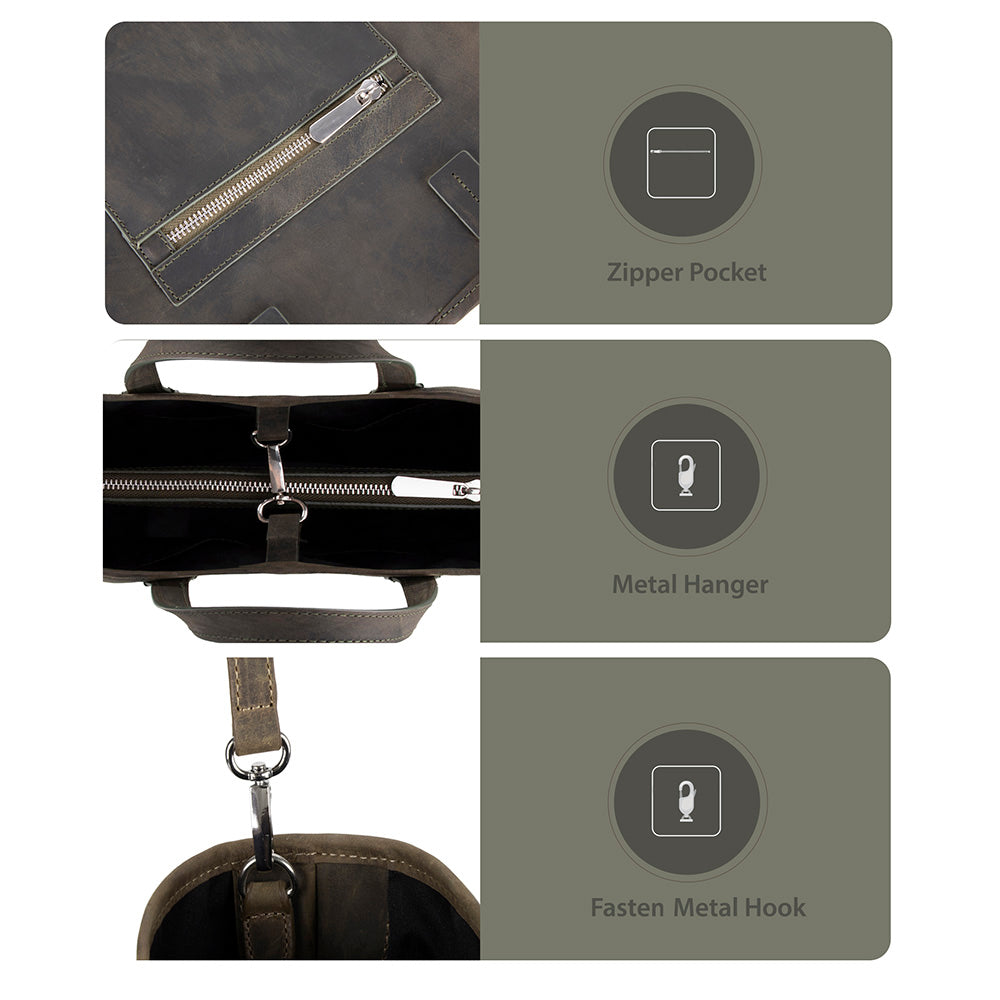 Valetto Leder-Tragetasche