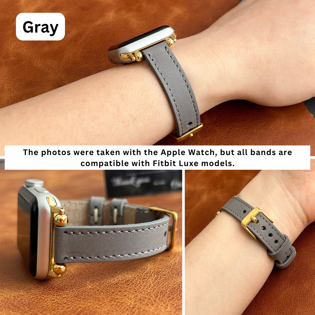 Ferro-Lederarmbänder für Fitbit Lux Uhren