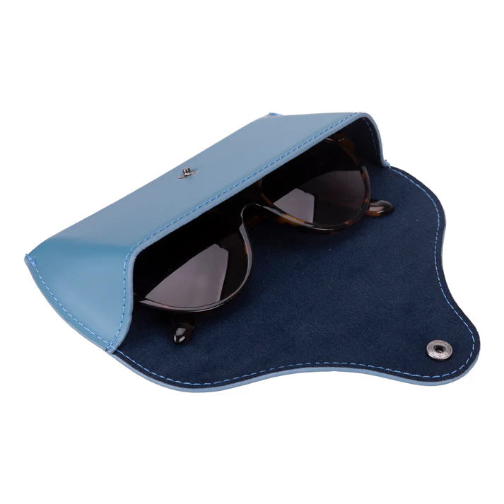 Roan Genuine Leather Glasses Case – Handmade Eyeglass & Sunglasses Cover for Men & Women
