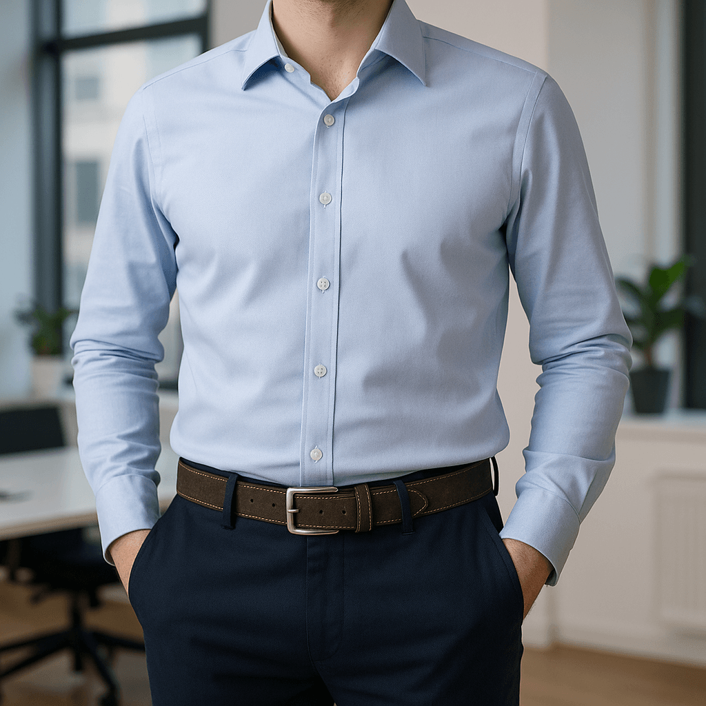 Klassischer Ledergürtel für Herren