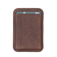 Maggy NE Magnetischer Kartenhalter aus echtem Leder