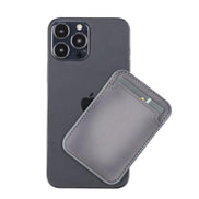 Maggy NE Magnetischer Kartenhalter aus echtem Leder