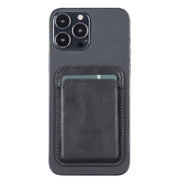 Maggy NE Magnetischer Kartenhalter aus echtem Leder