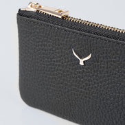 3002 Unisex-Geldbörse aus Leder mit Reißverschluss