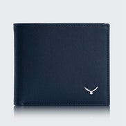 4003 Herren-Ledergeldbörse mit zwei Fächern und Münzfächern