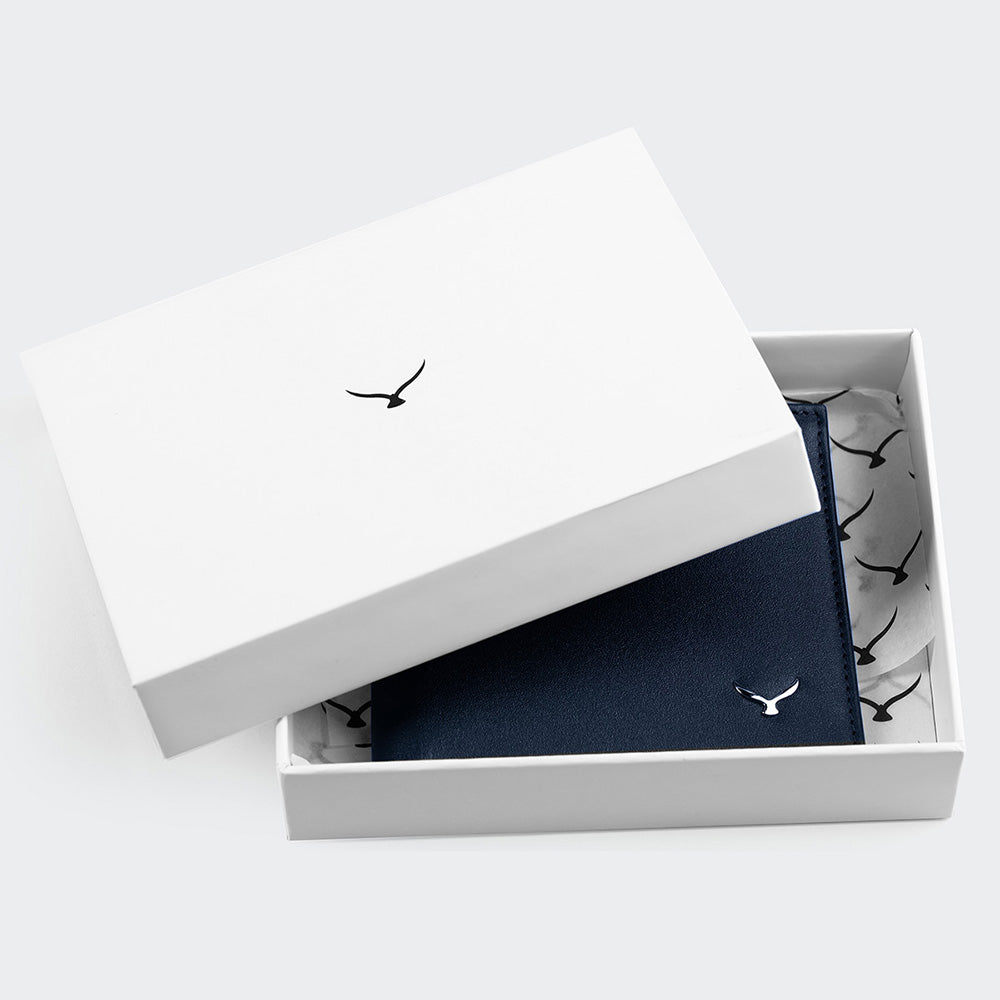 4003 Herren-Ledergeldbörse mit zwei Fächern und Münzfächern