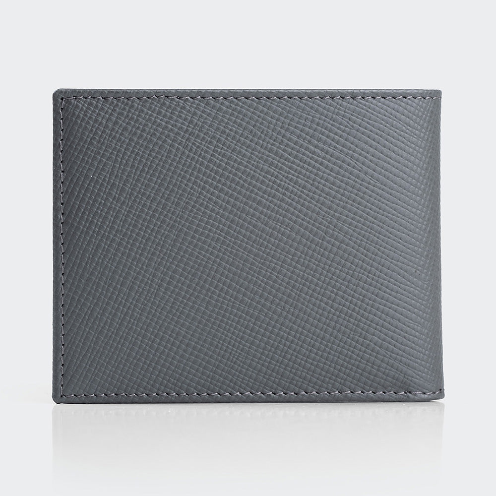 4101 Herren-Ledergeldbörse mit zwei Fächern