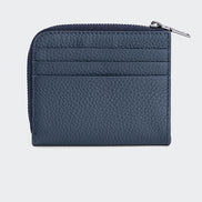 4506 Herren-Kartenetui aus Leder mit Reißverschluss