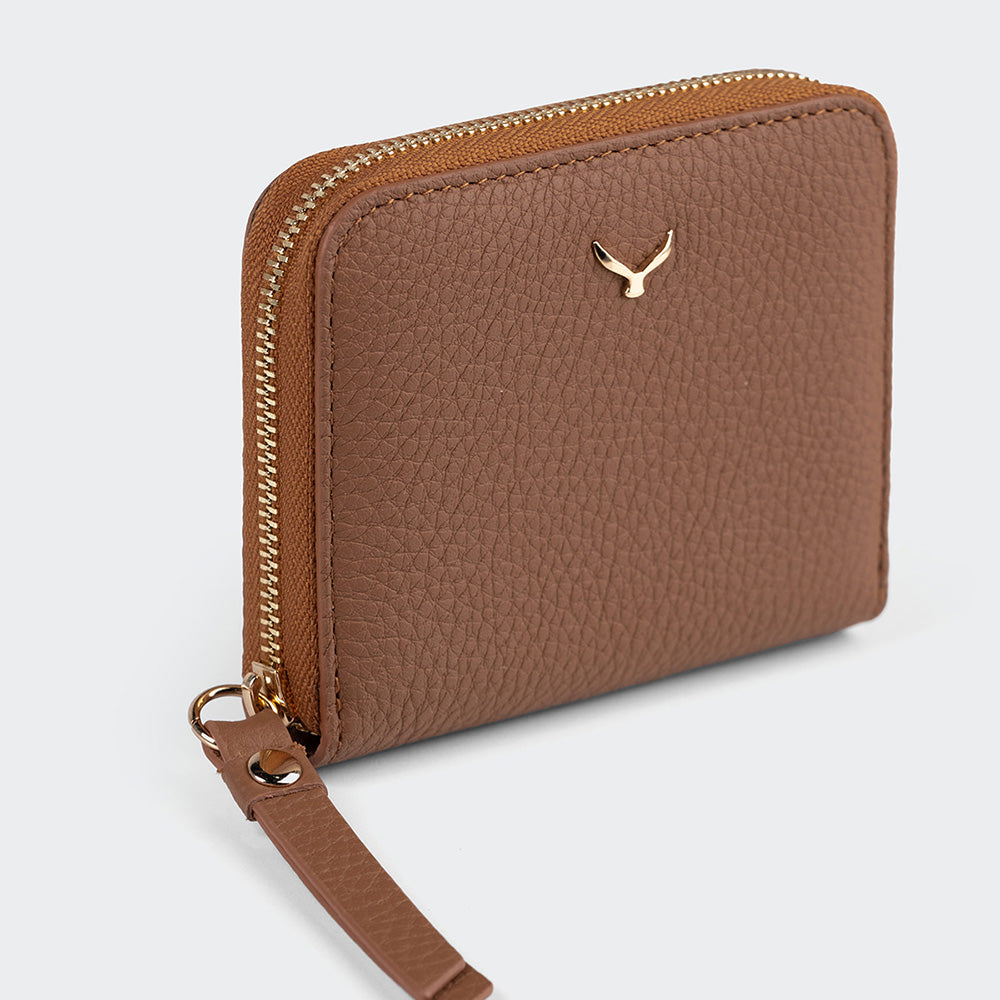 5108 Damen Mini-Ledergeldbörse