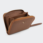 5108 Damen Mini-Ledergeldbörse