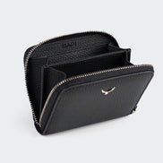 5108 Damen Mini-Ledergeldbörse