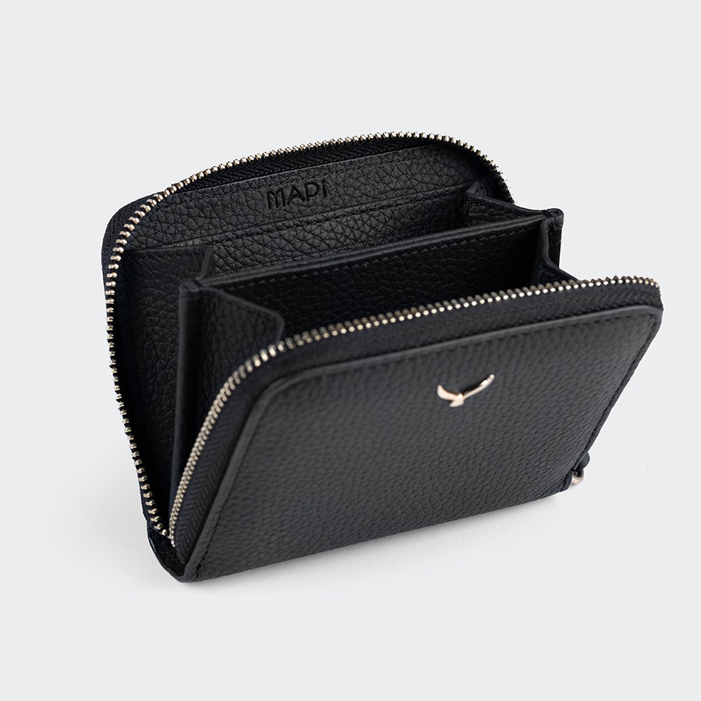 5108 Damen Mini-Ledergeldbörse