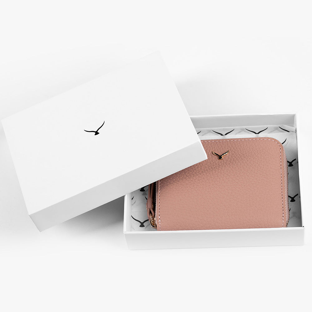 5108 Damen Mini-Ledergeldbörse