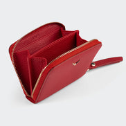 5108 Damen Mini-Ledergeldbörse