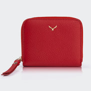 5108 Damen Mini-Ledergeldbörse