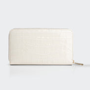 5110 Große Damen-Ledergeldbörse mit drei Fächern