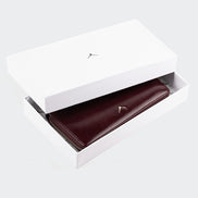 5111 Große Damen-Ledergeldbörse mit zwei Fächern