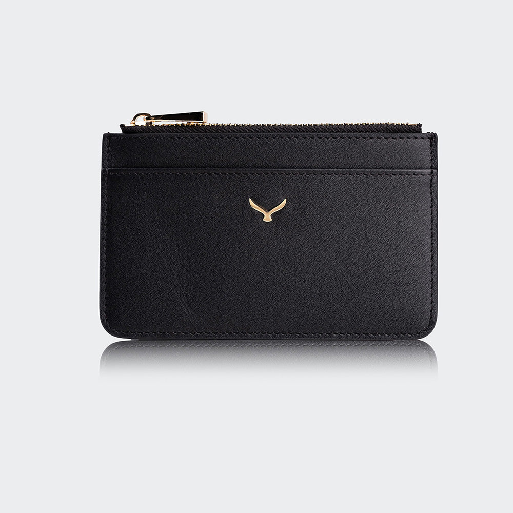 5507 Women Leather Card Holder With Zipper