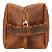 Eve Kosmetiktasche aus echtem Leder