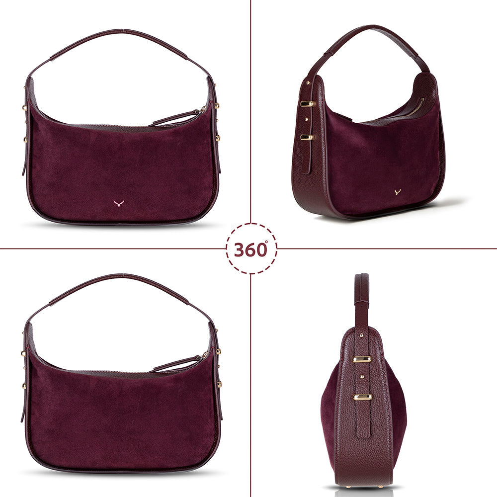 Dolcezza Genuine Suede Leather Women's Shoulder Bag