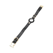 Dog Collar Genuine Leather Collar Apple AirTag Compatible Slot, 50cm Adjustable Size