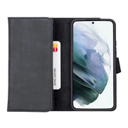 Santa Samsung Galaxy S22 Plus Leder-Hülle mit abnehmbarem Brieftaschendesign