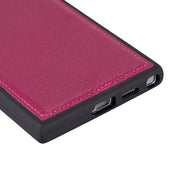 Flex Cover Samsung Serie Echtleder-Rückseite / FXC