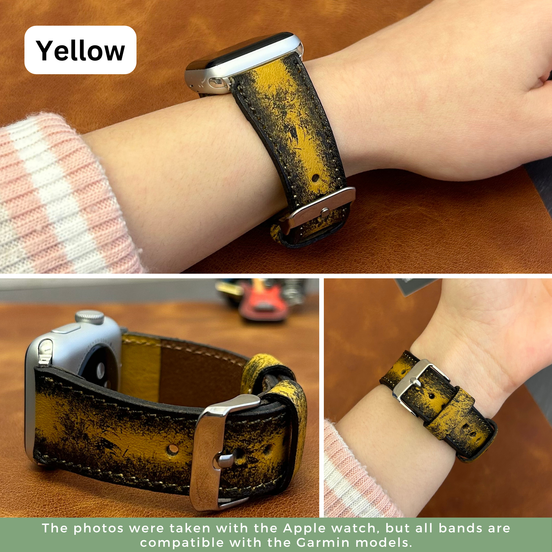 Armbänder in Lederoptik für alle Garmin Smartwatches