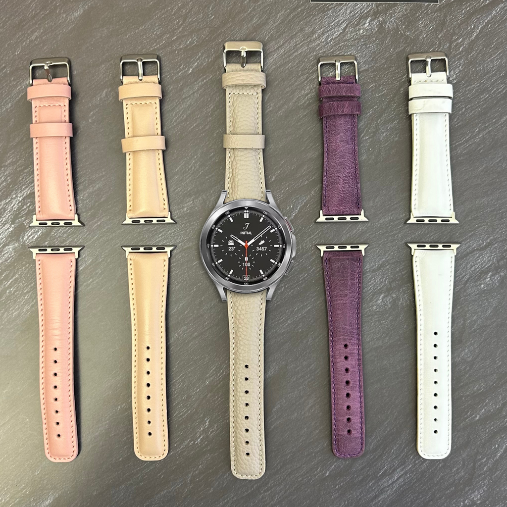Lederarmbänder für Damen, passend für Samsung Smartwatches