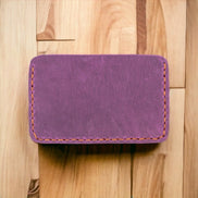 Kartenetui aus echtem Leder