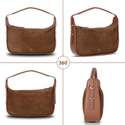 Dolcezza Damen-Tasche aus Wildleder