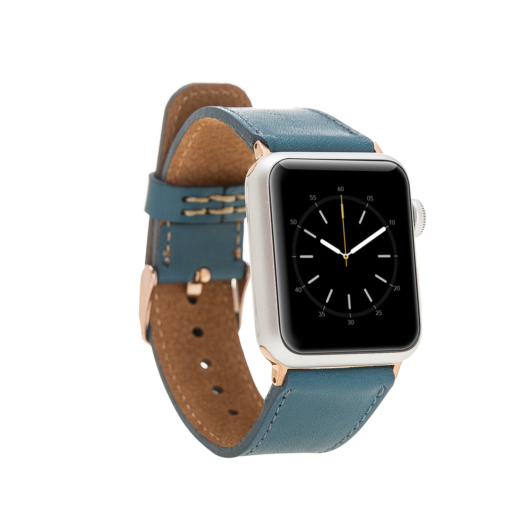 Genuine leather apple outlet watch band