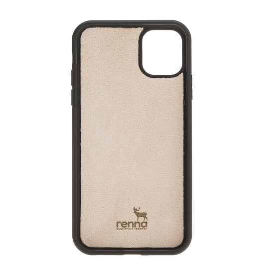 iPhone 11 Pro MAX (6,5'') Echtleder Handyhülle, Leder Case, Flex Cover, Etui