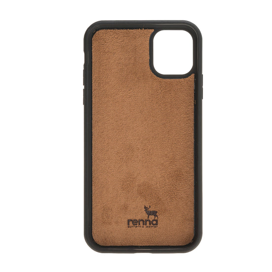 iPhone 11 Pro MAX (6,5'') Echtleder Handyhülle, Leder Case, Flex Cover, Etui
