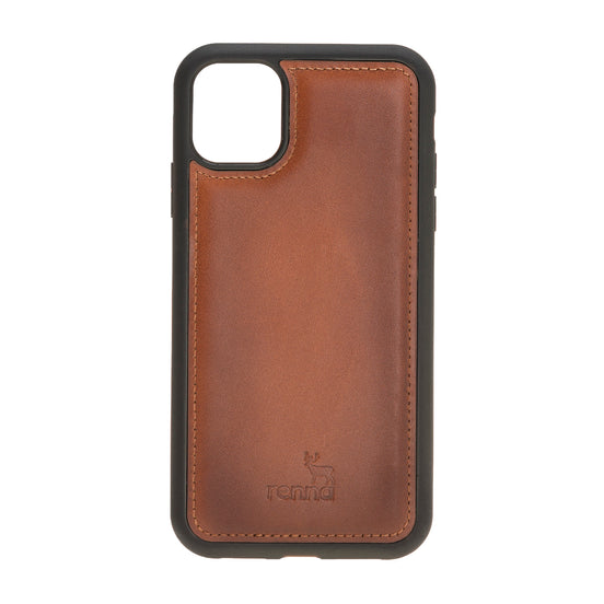 iPhone 11 Pro MAX (6,5'') Echtleder Handyhülle, Leder Case, Flex Cover, Etui