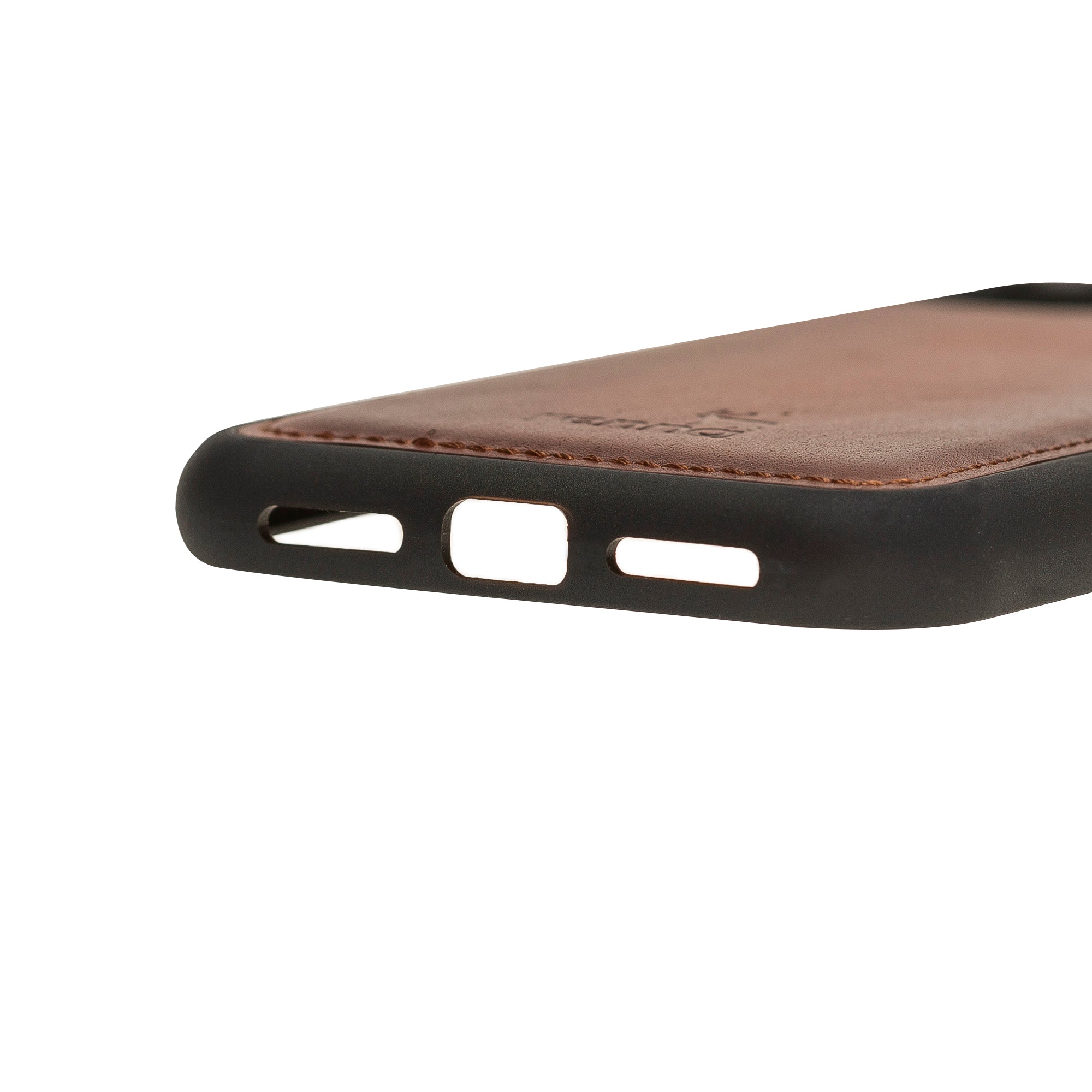 iPhone 11 Pro MAX (6,5'') Echtleder Handyhülle, Leder Case, Flex Cover, Etui