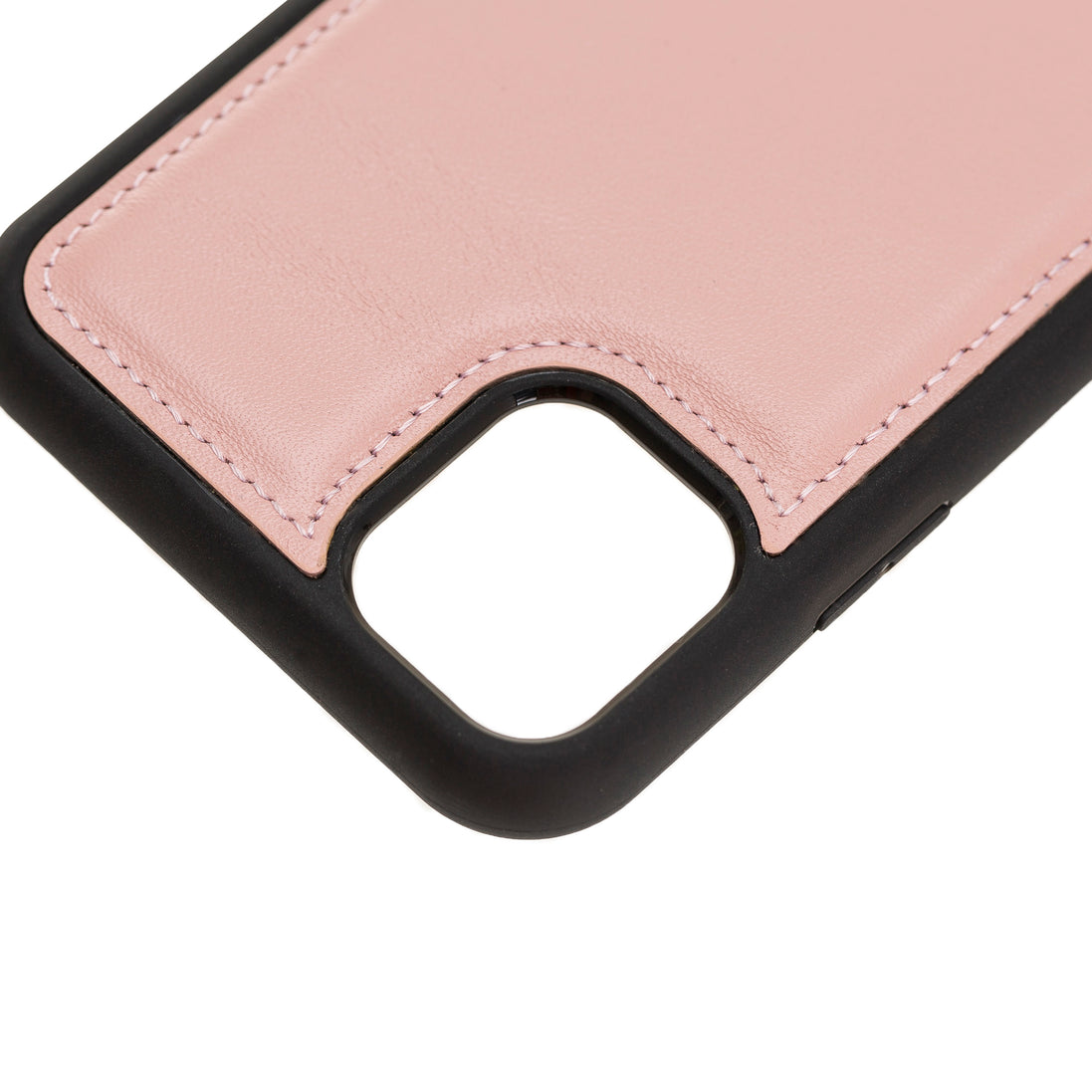 Nude iPhone 11 (6,1'') Echtleder Hülle, Handgefertigte Lederhülle, Flex Cover, Rennaleather