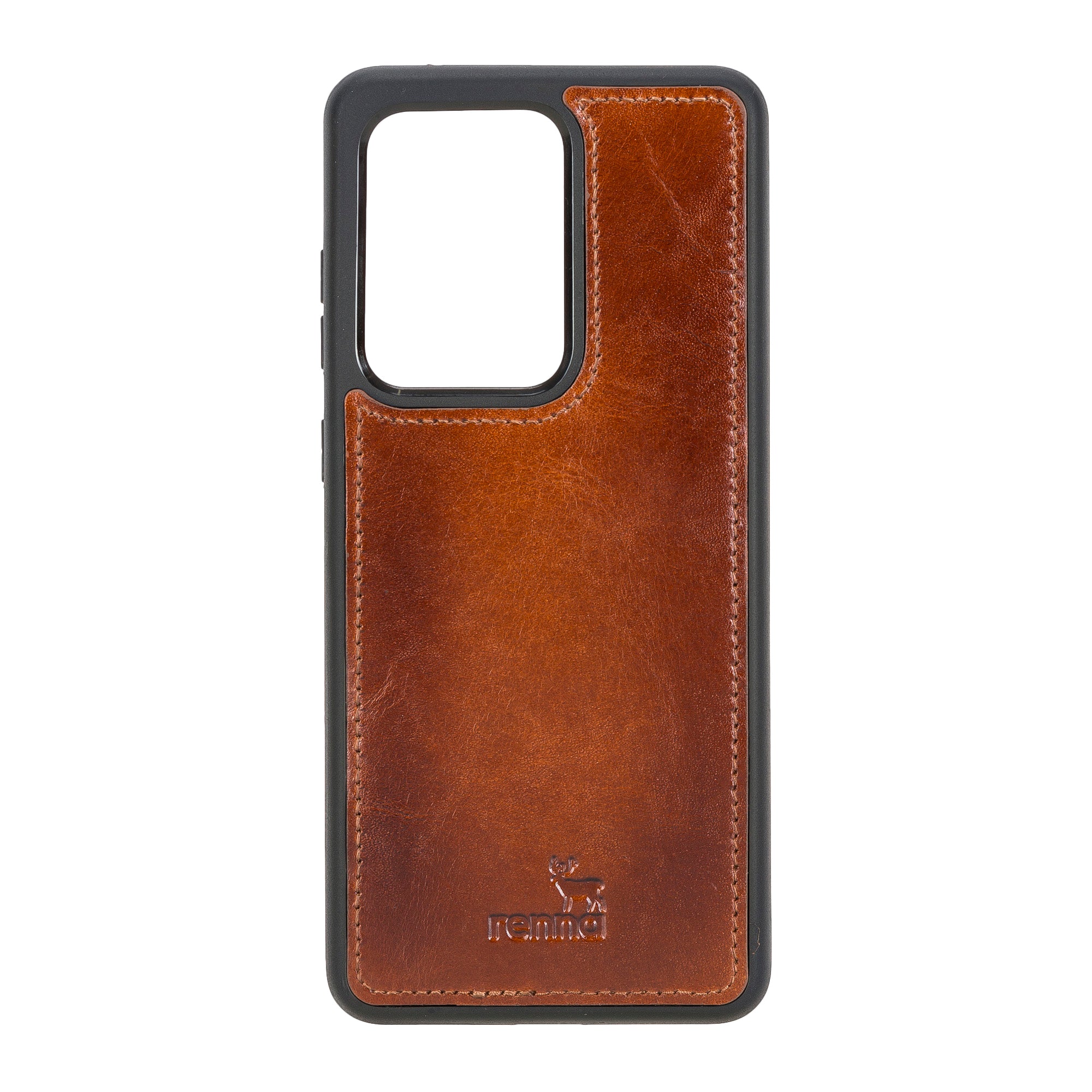 Braun Samsung S20 Ultra Case, abnehmbare Echtleder Handytasche mit Magnet, S20 Ultra Leder Hülle