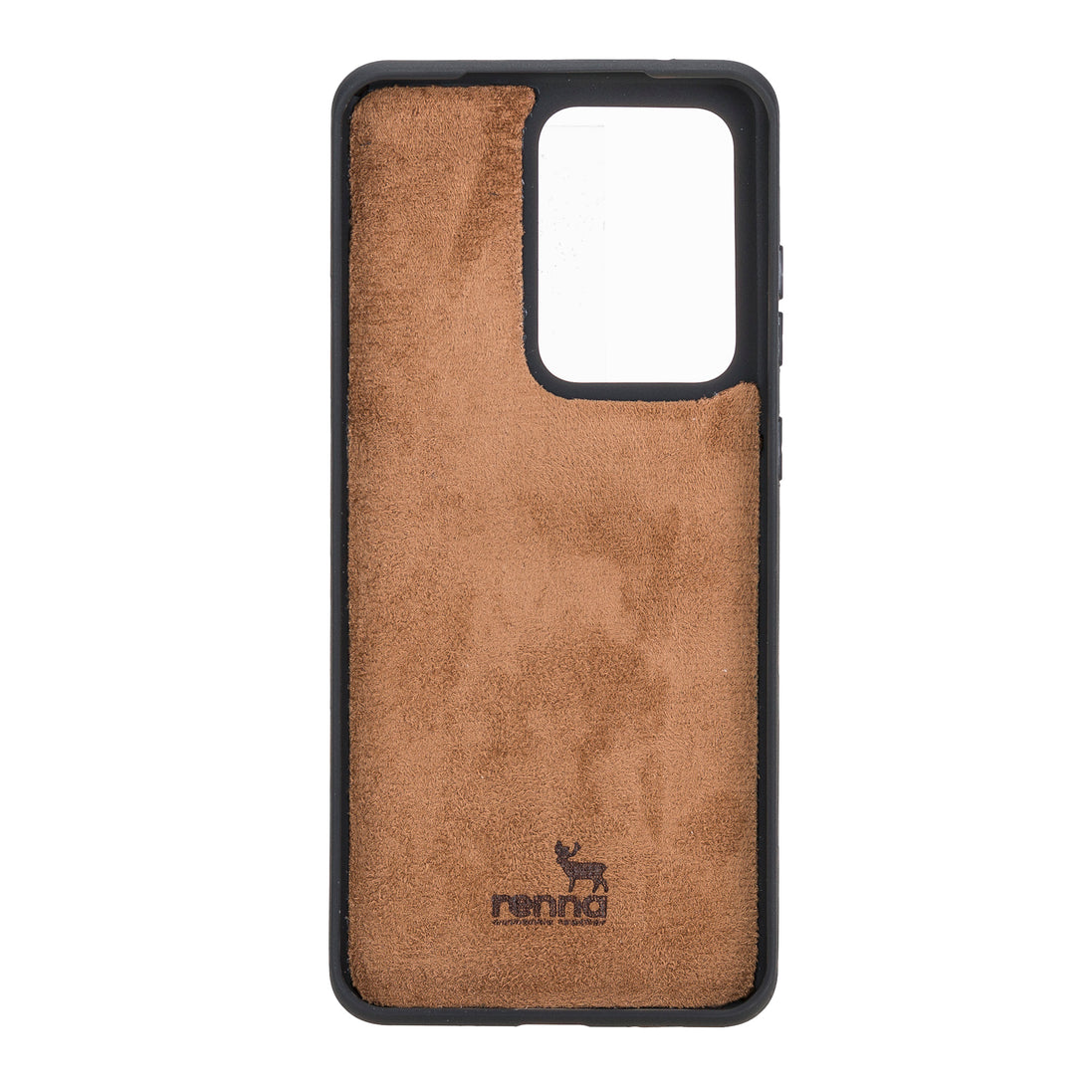 Braun Samsung S20 Ultra Case, abnehmbare Echtleder Handytasche mit Magnet, S20 Ultra Leder Hülle
