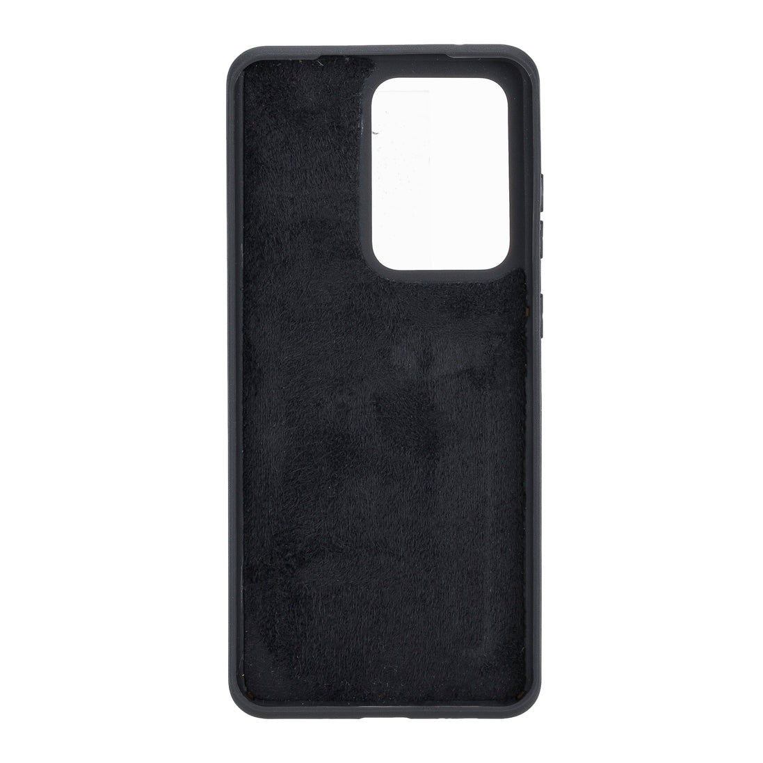 Schwarz Samsung S20 Ultra Case, abnehmbare Echtleder Handytasche mit Magnet, S20 Ultra Leder Hülle